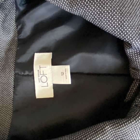 COPY - Ann Taylor Loft Skirt SUIT Dk Navy - 10/12 - Picture 13 of 16